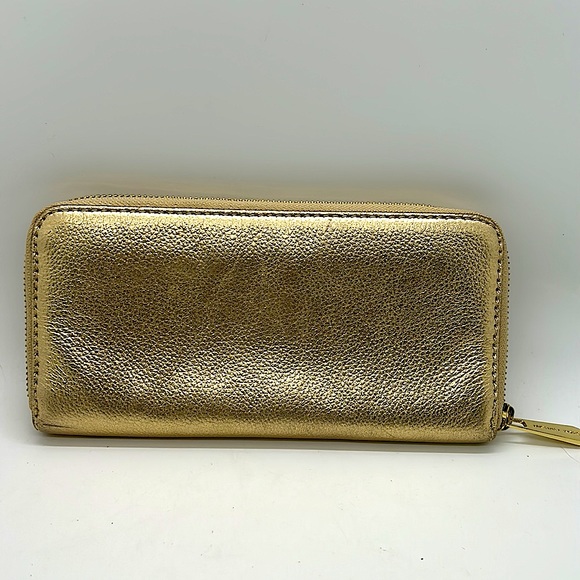 Michael Kors Authentic Glitzy Dazzling Gold Tote Purse Bag with Wallet 🔥🔥 - Picture 9 of 10